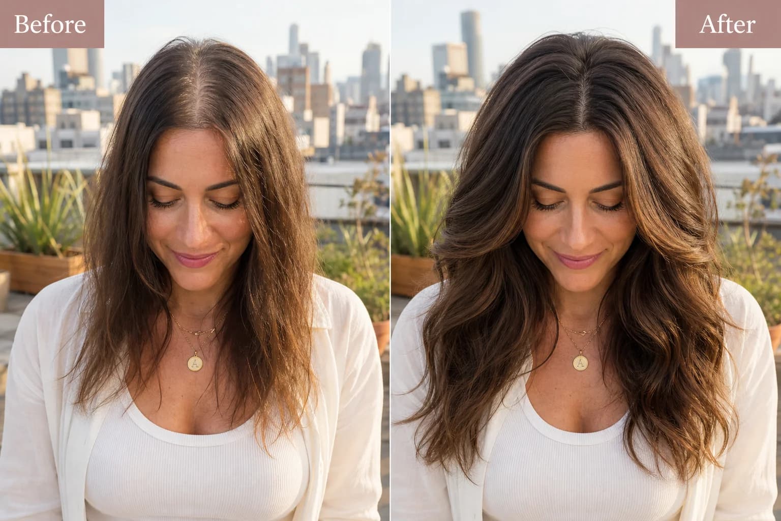 Before and after — Zara O.