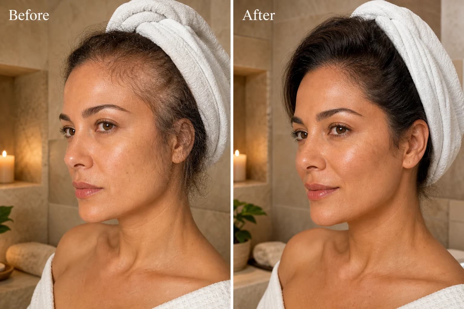 Before and after — Claire B.